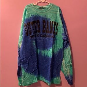 Tie-dye Long-sleeve shirt